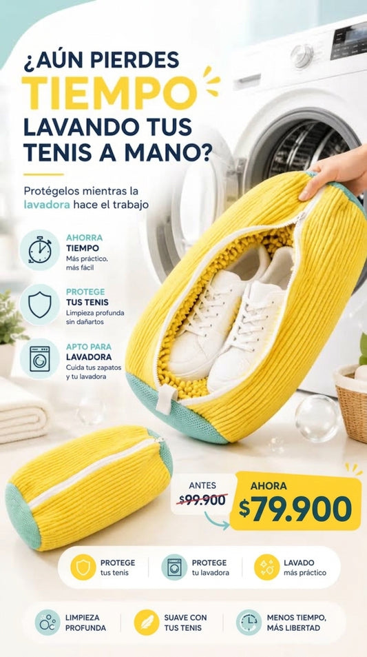 Bolsa para lavar zapatos