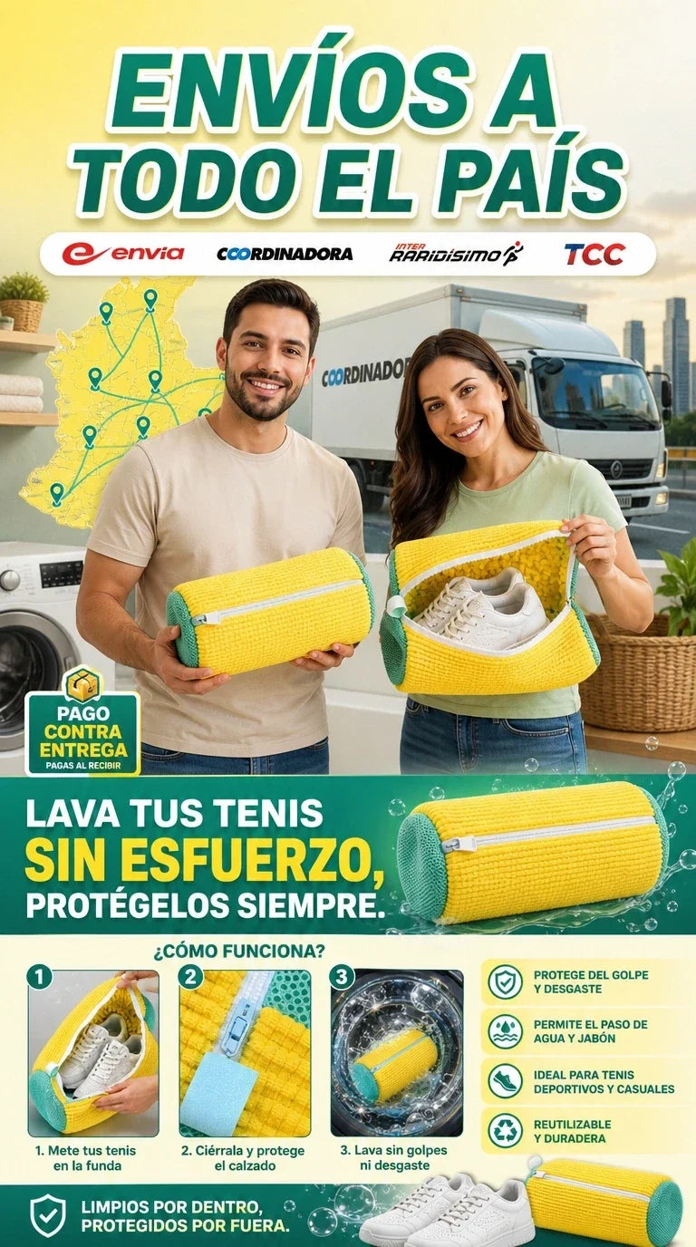 Bolsa para lavar zapatos